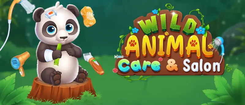 Wild Animal Care And Salon لعبة العناية بالحيوانات البرية وتصفيف الشعر مجانًا