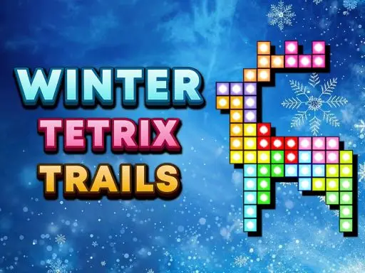 Winter Tetrix Trails 無料パズルゲームで遊ぶ - 謎解きと戦略の冬のパズル