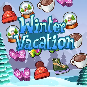 Winter Vacation kostenlos spielen – Puzzlespiel im Winterstil