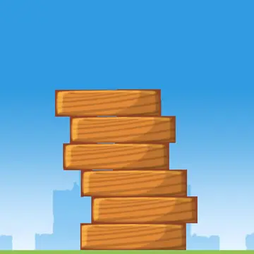 Wood Tower 無料パズルゲーム - 木のタワーを積み上げて遊ぶ
