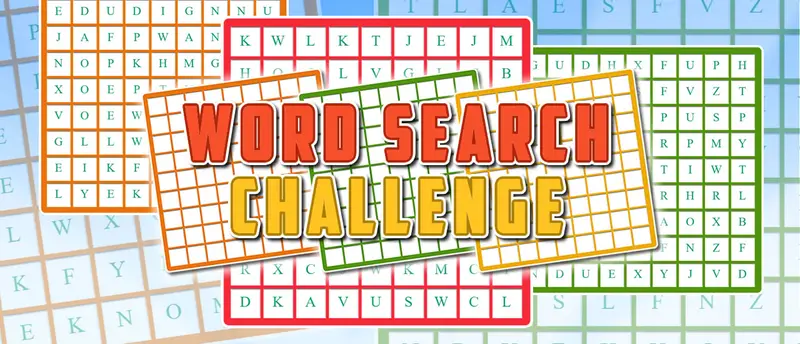 Word Search Challenge - لعبة البحث عن الكلمات المجانية على الإنترنت