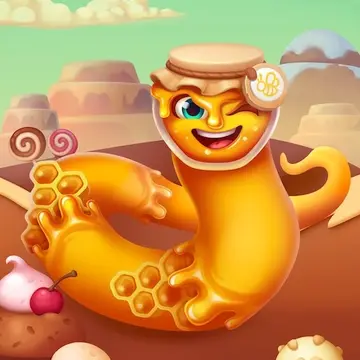 Worms Zone a Slithery Snake