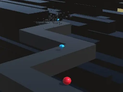 Xtreme Roll Ball ZigZag kostenlos online spielen - Spaß für alle
