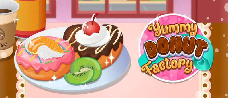 Yummy Donut Factory - Jeu de Cuisine en Ligne Gratuit