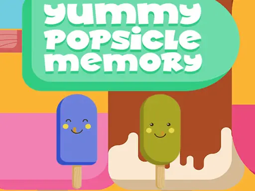 Yummy Popsicle Memory لعبة تذكر للأطفال مجاناً عبر الإنترنت