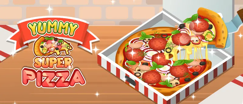 Yummy Super Pizza - Jeu de Cuisine en Ligne Gratuit