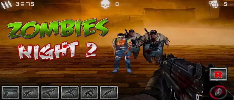 Zombies Night 2 - オンラインで遊べるゾンビシューティングゲーム