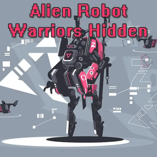 لعب لعبة Alien Robot Warrior Hidden للألغاز والألعاب المجانية عبر الإنترنت