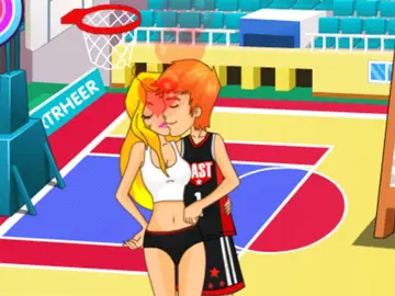 لعب لعبة Basketball Kissing مجانًا على الإنترنت - لعبة كرة السلة الممتعة