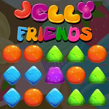 لعب لعبة Jelly Friends - لعبة مطابقة الألغاز المجانية والمسلية