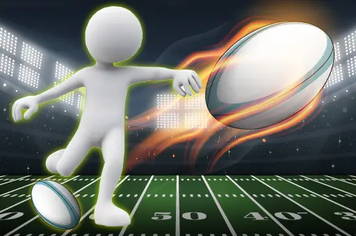 لعب لعبة Stickman Rugby Run وركل الكرة مجانًا - ألعاب رياضية ممتعة