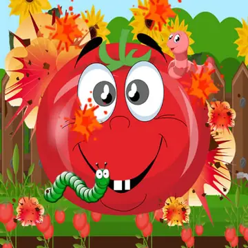 لعب لعبة Tomato Explosion المجانية للألغاز والتفجير عبر الإنترنت