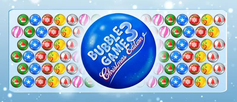 لعبة Bubble Game 3: إصدار عيد الميلاد المجاني للعب أونلاين