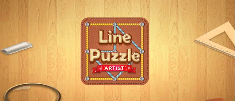 لعبة Line Puzzle Artist - لعبة تركيب الأشكال المجانية عبر الإنترنت