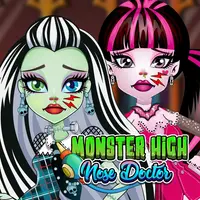 لعبة Monster High طبيب الأنف المجاني - العب الآن
