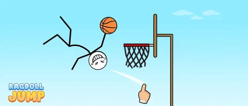 لعبة Ragdoll Jump للعب على الإنترنت ومجانية - ألعاب القفز الممتعة