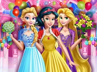 لعبة حفلة عيد ميلاد الأميرة - لعب وتلبيس البنات مجاناً