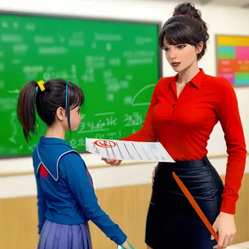 لعبة حياة مدرس المدرسة الثانوية - لعب وتحديات تعليمية مجانية