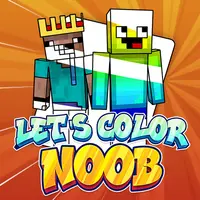 لنلعب لعبة Let's Color Noob - لعبة تلوين مجانية للأطفال