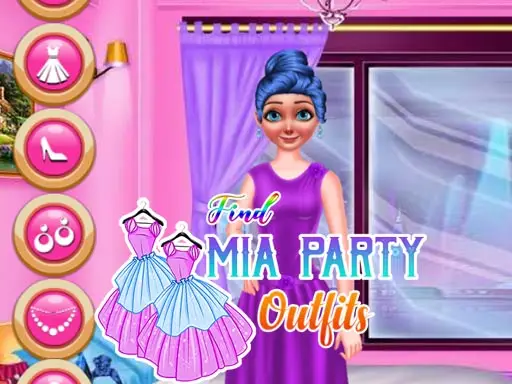 ميا حفلة ملابس لعبة مجانية للعب أونلاين