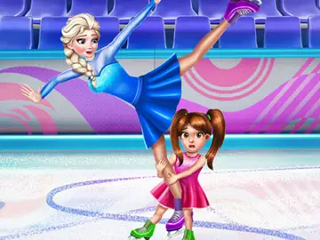 アイススケートコンペティション - 女の子とプリンセスのドレスアップゲーム