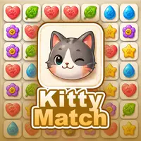 キティマッチ3パズルゲーム - 無料で遊べるマッチ3パズル