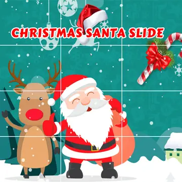 クリスマスサンタスライドパズル - オンライン無料ゲーム