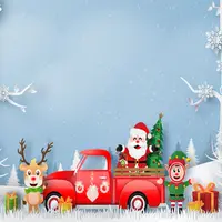 クリスマストラック差異探しゲーム|無料で遊べるパズルゲーム