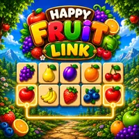 ハッピーフルーツリンク 無料パズルゲームで遊ぶ