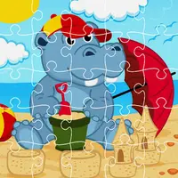 ヒッポジグソー無料ゲーム|子供向けパズルゲームで遊ぼう
