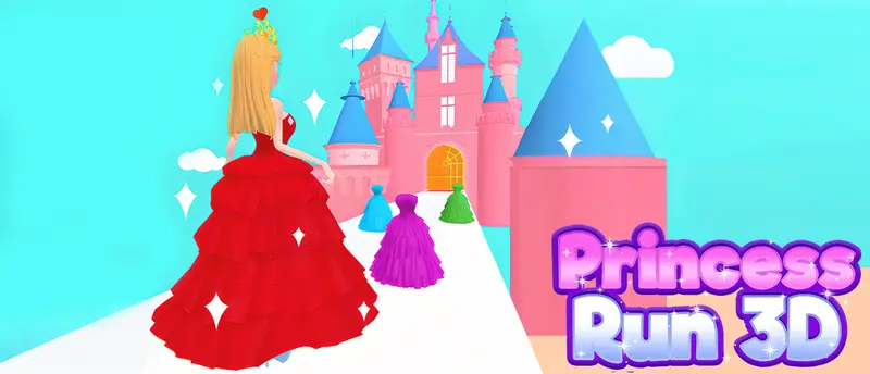 プリンセスラン3D - 無料のアドベンチャーゲームとレースゲーム