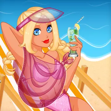 プールフロートパーティー - おしゃれなドレスアップゲーム