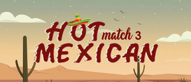 ホットメキシカンマッチ3 - オンライン無料パズルゲーム