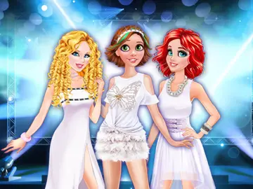 ホワイトパーティサプライズ - ドレスアップゲームで遊ぼう