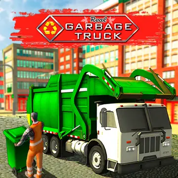 リアルゴミ収集車ゲーム - ドライビングシミュレーターとゴミ収集車レース
