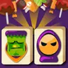 麻雀ハロウィン - オンライン無料パズルゲームで遊ぶ